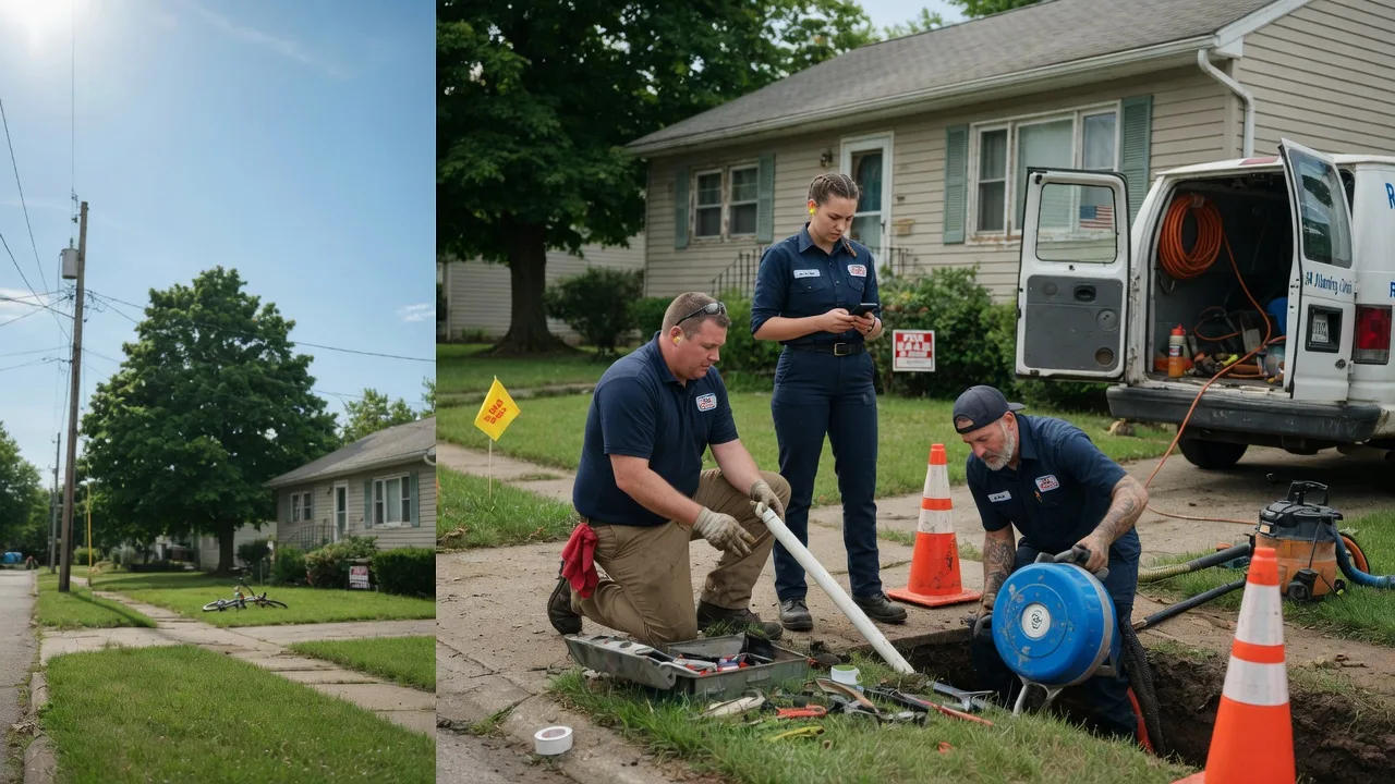 Sewer Line Repair in South Bend, TX near me